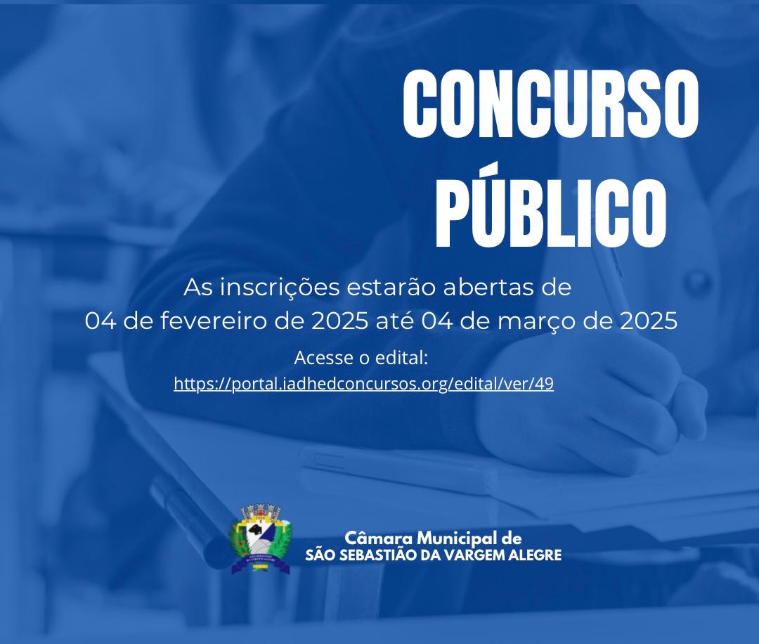 CONCURSO PÚBLICO CÂMARA MUNICIPAL 